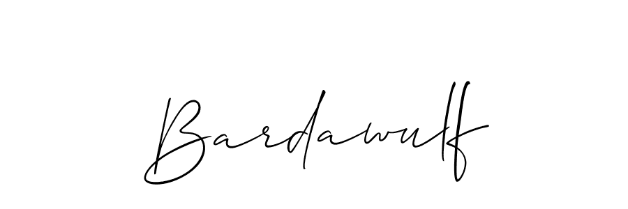 Make a beautiful signature design for name Bardawulf. Use this online signature maker to create a handwritten signature for free. Bardawulf signature style 2 images and pictures png