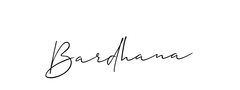 Once you've used our free online signature maker to create your best signature Allison_Script style, it's time to enjoy all of the benefits that Bardhana name signing documents. Bardhana signature style 2 images and pictures png