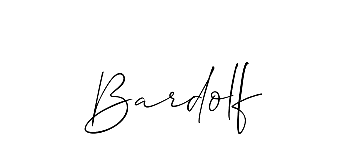 Also we have Bardolf name is the best signature style. Create professional handwritten signature collection using Allison_Script autograph style. Bardolf signature style 2 images and pictures png