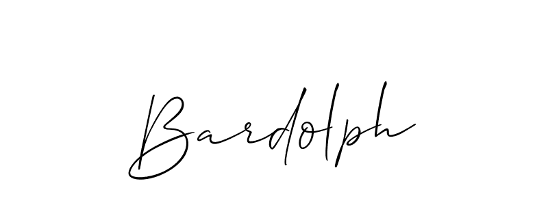It looks lik you need a new signature style for name Bardolph. Design unique handwritten (Allison_Script) signature with our free signature maker in just a few clicks. Bardolph signature style 2 images and pictures png