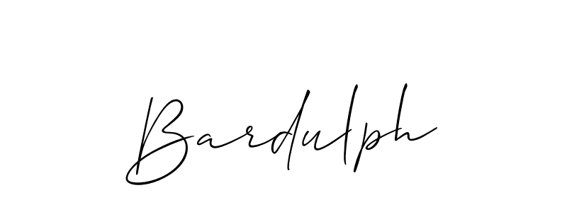 How to Draw Bardulph signature style? Allison_Script is a latest design signature styles for name Bardulph. Bardulph signature style 2 images and pictures png