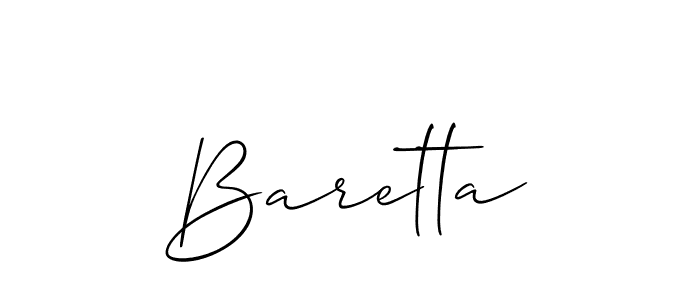 Also You can easily find your signature by using the search form. We will create Baretta name handwritten signature images for you free of cost using Allison_Script sign style. Baretta signature style 2 images and pictures png