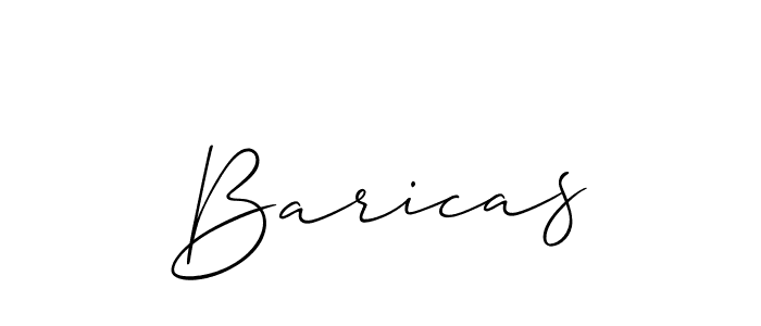 How to make Baricas name signature. Use Allison_Script style for creating short signs online. This is the latest handwritten sign. Baricas signature style 2 images and pictures png