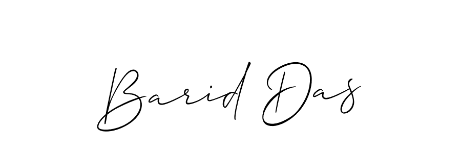 Barid Das stylish signature style. Best Handwritten Sign (Allison_Script) for my name. Handwritten Signature Collection Ideas for my name Barid Das. Barid Das signature style 2 images and pictures png