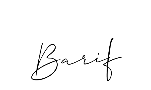 How to make Barif name signature. Use Allison_Script style for creating short signs online. This is the latest handwritten sign. Barif signature style 2 images and pictures png