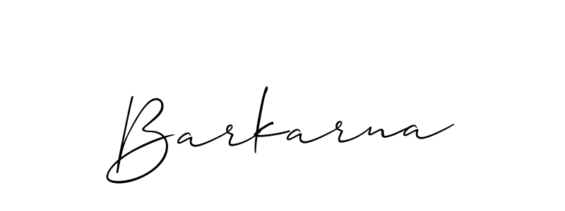 Similarly Allison_Script is the best handwritten signature design. Signature creator online .You can use it as an online autograph creator for name Barkarna. Barkarna signature style 2 images and pictures png