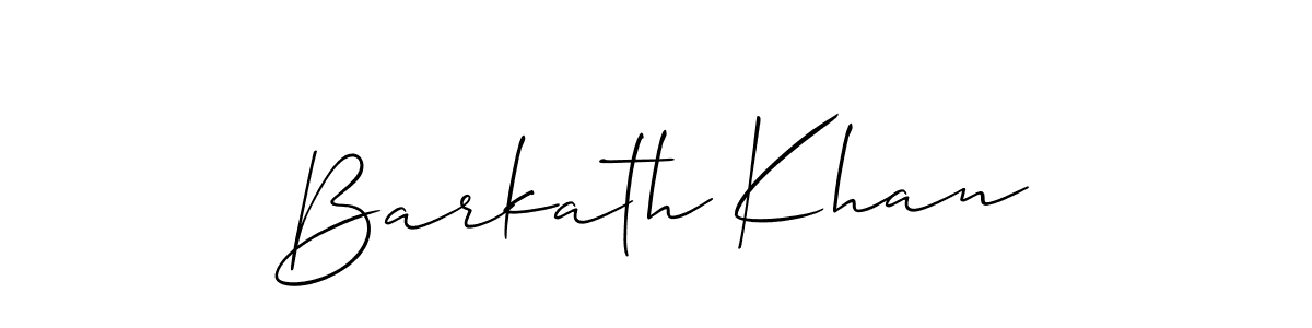 Barkath Khan stylish signature style. Best Handwritten Sign (Allison_Script) for my name. Handwritten Signature Collection Ideas for my name Barkath Khan. Barkath Khan signature style 2 images and pictures png