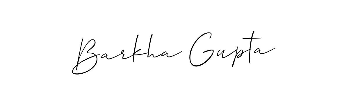 Check out images of Autograph of Barkha Gupta name. Actor Barkha Gupta Signature Style. Allison_Script is a professional sign style online. Barkha Gupta signature style 2 images and pictures png