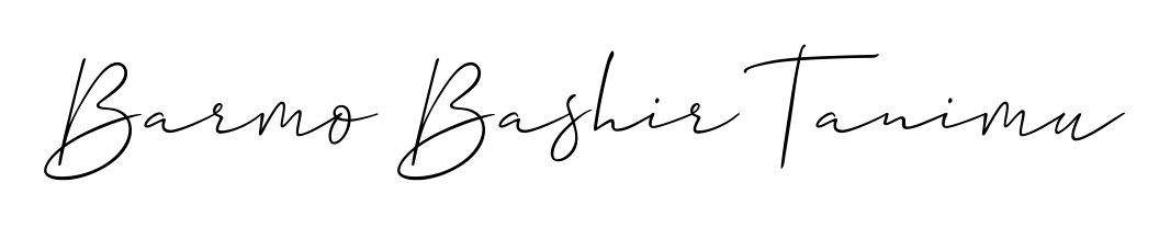 Give your name Barmo Bashir Tanimu an exquisite flair with the Allison_Script script font. Ideal for contracts, resumes, and formal letterheads. Barmo Bashir Tanimu signature style 2 images and pictures png