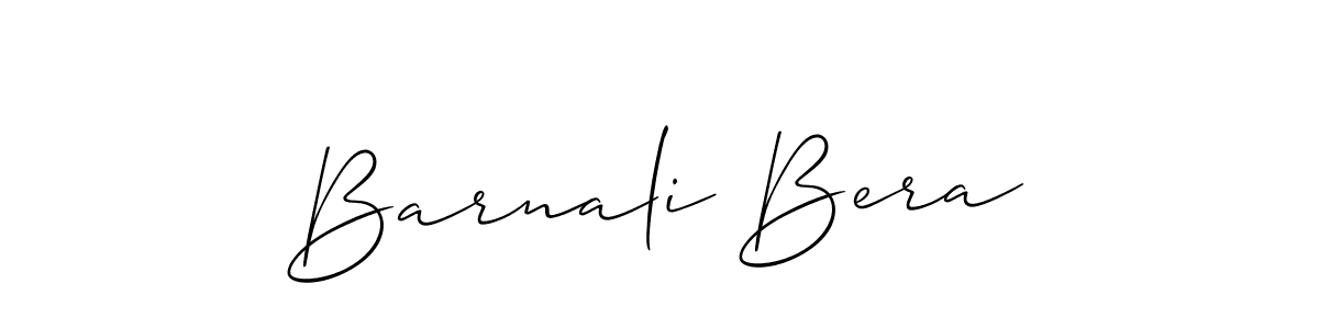 This is the best signature style for the Barnali Bera name. Also you like these signature font (Allison_Script). Mix name signature. Barnali Bera signature style 2 images and pictures png