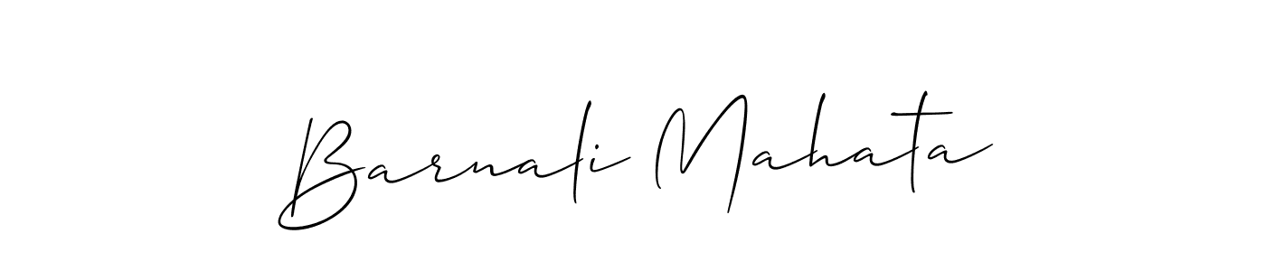 Best and Professional Signature Style for Barnali Mahata. Allison_Script Best Signature Style Collection. Barnali Mahata signature style 2 images and pictures png