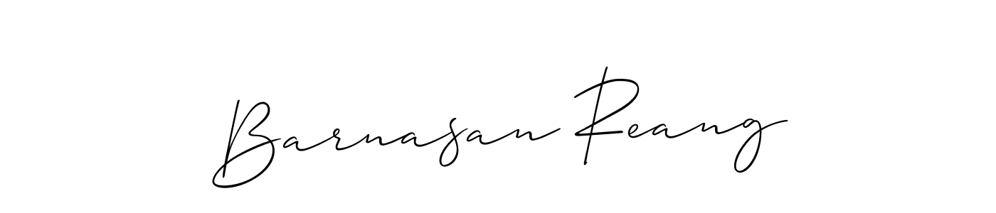 Here are the top 10 professional signature styles for the name Barnasan Reang. These are the best autograph styles you can use for your name. Barnasan Reang signature style 2 images and pictures png