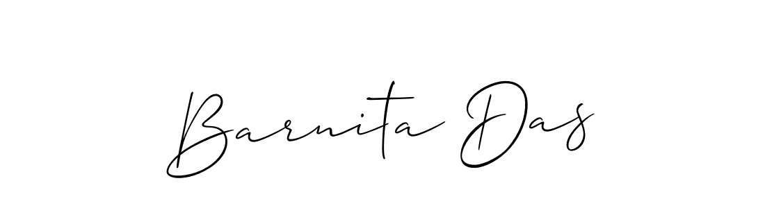 Make a short Barnita Das signature style. Manage your documents anywhere anytime using Allison_Script. Create and add eSignatures, submit forms, share and send files easily. Barnita Das signature style 2 images and pictures png