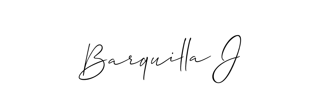 See photos of Barquilla J official signature by Spectra . Check more albums & portfolios. Read reviews & check more about Allison_Script font. Barquilla J signature style 2 images and pictures png