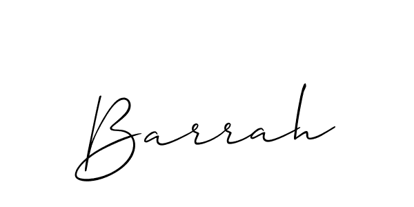 Check out images of Autograph of Barrah name. Actor Barrah Signature Style. Allison_Script is a professional sign style online. Barrah signature style 2 images and pictures png