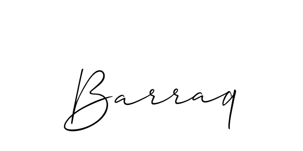 Similarly Allison_Script is the best handwritten signature design. Signature creator online .You can use it as an online autograph creator for name Barraq. Barraq signature style 2 images and pictures png