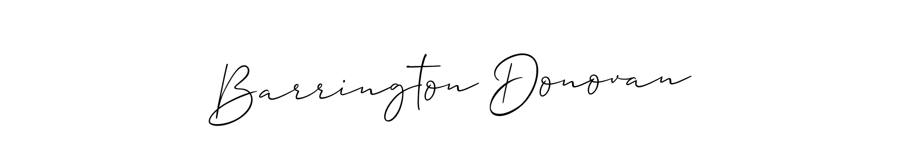 Similarly Allison_Script is the best handwritten signature design. Signature creator online .You can use it as an online autograph creator for name Barrington Donovan. Barrington Donovan signature style 2 images and pictures png