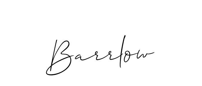 The best way (Allison_Script) to make a short signature is to pick only two or three words in your name. The name Barrlow include a total of six letters. For converting this name. Barrlow signature style 2 images and pictures png