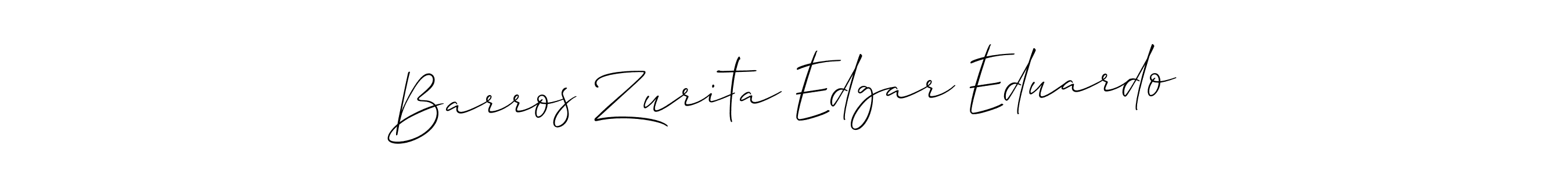 Barros Zurita Edgar Eduardo stylish signature style. Best Handwritten Sign (Allison_Script) for my name. Handwritten Signature Collection Ideas for my name Barros Zurita Edgar Eduardo. Barros Zurita Edgar Eduardo signature style 2 images and pictures png