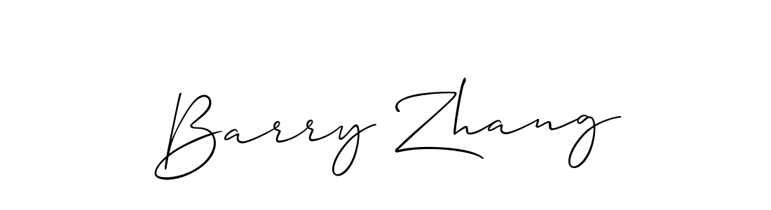 if you are searching for the best signature style for your name Barry Zhang. so please give up your signature search. here we have designed multiple signature styles  using Allison_Script. Barry Zhang signature style 2 images and pictures png