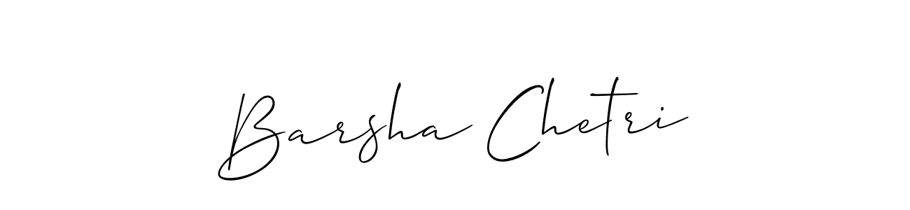 Also You can easily find your signature by using the search form. We will create Barsha Chetri name handwritten signature images for you free of cost using Allison_Script sign style. Barsha Chetri signature style 2 images and pictures png