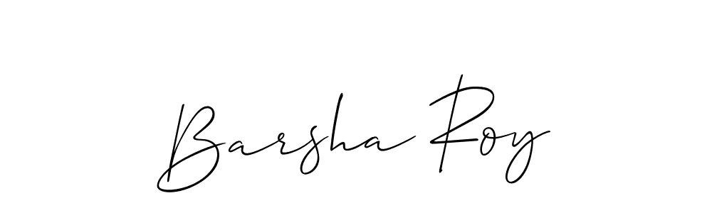 Once you've used our free online signature maker to create your best signature Allison_Script style, it's time to enjoy all of the benefits that Barsha Roy name signing documents. Barsha Roy signature style 2 images and pictures png