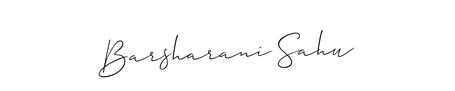 Best and Professional Signature Style for Barsharani Sahu. Allison_Script Best Signature Style Collection. Barsharani Sahu signature style 2 images and pictures png