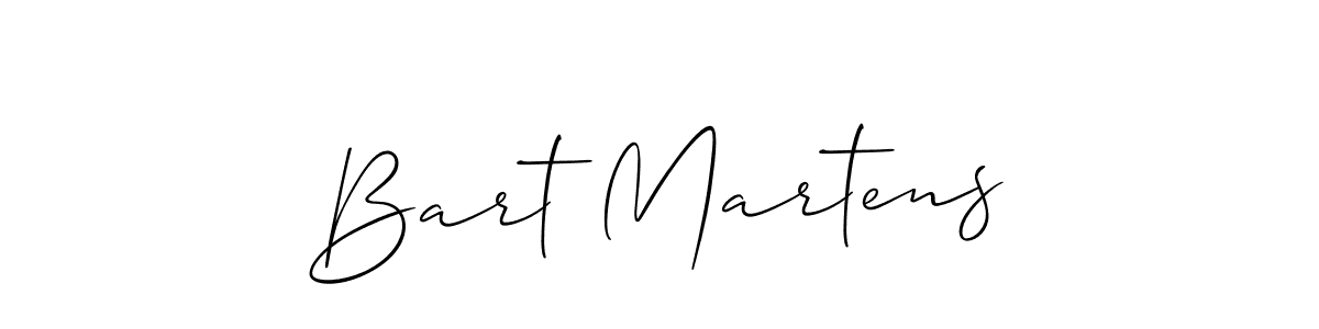 Similarly Allison_Script is the best handwritten signature design. Signature creator online .You can use it as an online autograph creator for name Bart Martens. Bart Martens signature style 2 images and pictures png