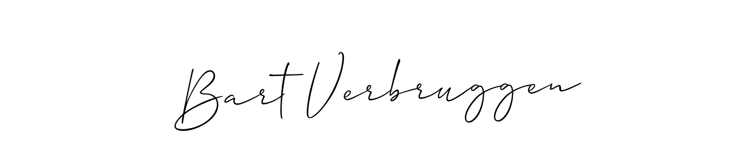 Make a beautiful signature design for name Bart Verbruggen. Use this online signature maker to create a handwritten signature for free. Bart Verbruggen signature style 2 images and pictures png