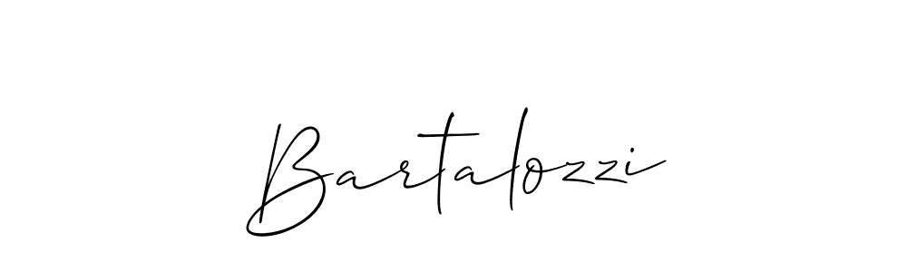 Allison_Script is a professional signature style that is perfect for those who want to add a touch of class to their signature. It is also a great choice for those who want to make their signature more unique. Get Bartalozzi name to fancy signature for free. Bartalozzi signature style 2 images and pictures png