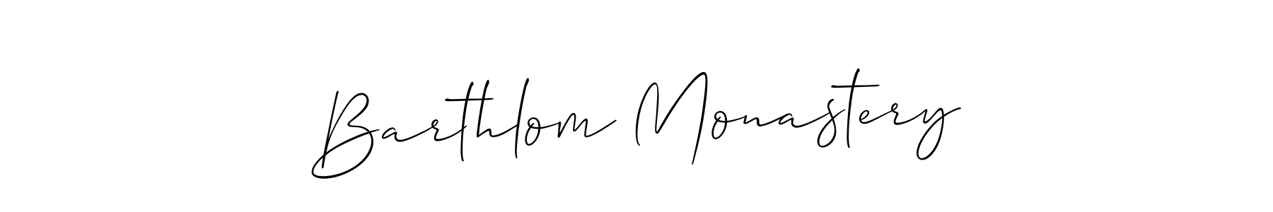 Check out images of Autograph of Barthlom Monastery name. Actor Barthlom Monastery Signature Style. Allison_Script is a professional sign style online. Barthlom Monastery signature style 2 images and pictures png