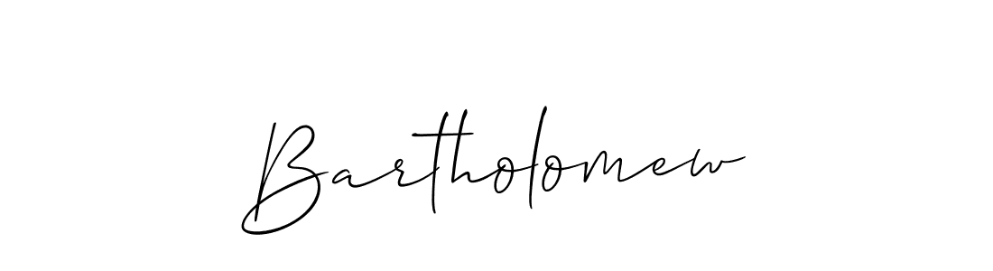 if you are searching for the best signature style for your name Bartholomew. so please give up your signature search. here we have designed multiple signature styles  using Allison_Script. Bartholomew signature style 2 images and pictures png