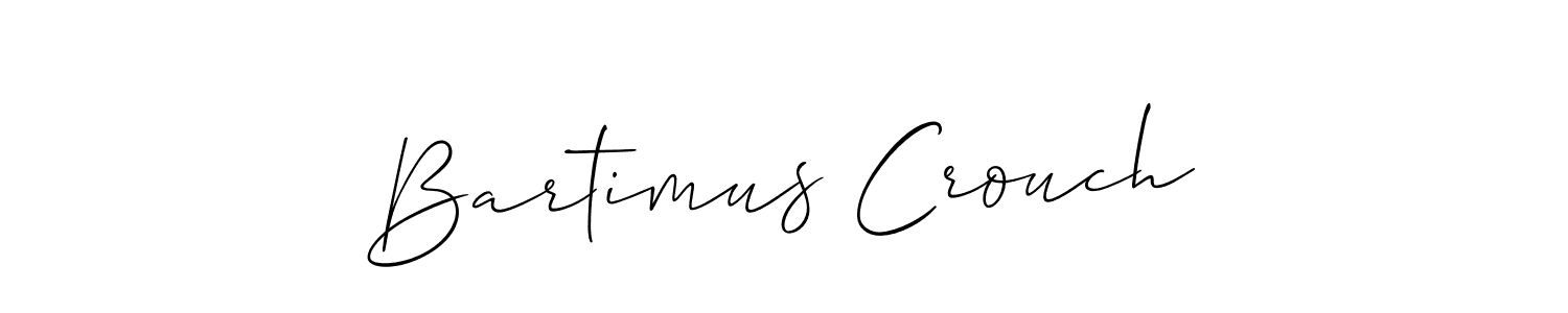 Similarly Allison_Script is the best handwritten signature design. Signature creator online .You can use it as an online autograph creator for name Bartimus Crouch. Bartimus Crouch signature style 2 images and pictures png