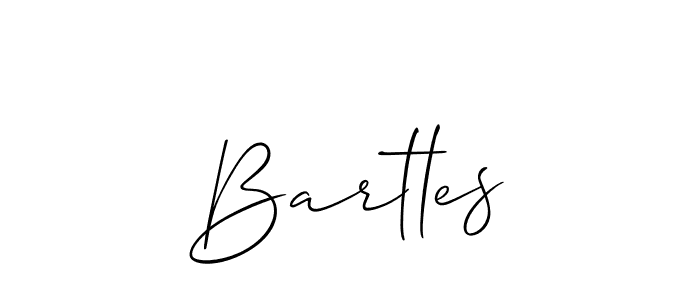 Allison_Script is a professional signature style that is perfect for those who want to add a touch of class to their signature. It is also a great choice for those who want to make their signature more unique. Get Bartles name to fancy signature for free. Bartles signature style 2 images and pictures png