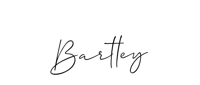 It looks lik you need a new signature style for name Bartley. Design unique handwritten (Allison_Script) signature with our free signature maker in just a few clicks. Bartley signature style 2 images and pictures png