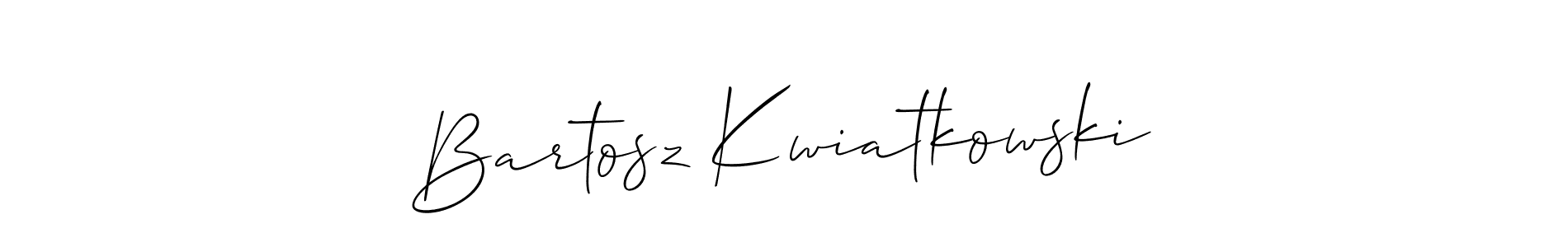 Make a beautiful signature design for name Bartosz Kwiatkowski. Use this online signature maker to create a handwritten signature for free. Bartosz Kwiatkowski signature style 2 images and pictures png