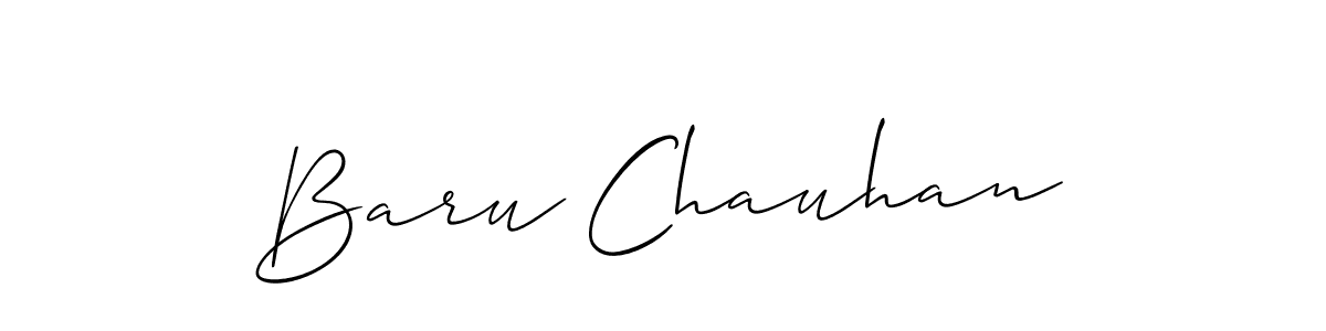 Make a short Baru Chauhan signature style. Manage your documents anywhere anytime using Allison_Script. Create and add eSignatures, submit forms, share and send files easily. Baru Chauhan signature style 2 images and pictures png