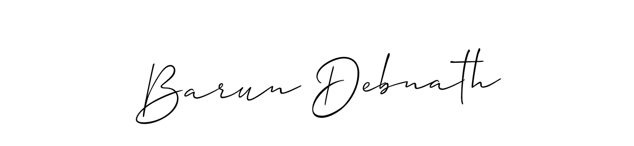 Also You can easily find your signature by using the search form. We will create Barun Debnath name handwritten signature images for you free of cost using Allison_Script sign style. Barun Debnath signature style 2 images and pictures png