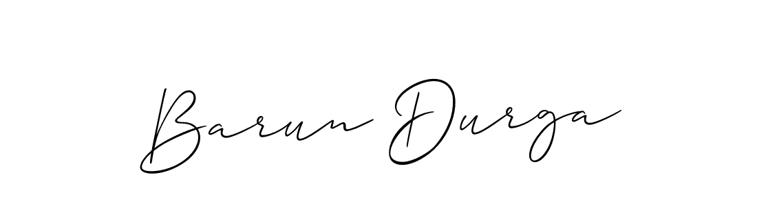 if you are searching for the best signature style for your name Barun Durga. so please give up your signature search. here we have designed multiple signature styles  using Allison_Script. Barun Durga signature style 2 images and pictures png