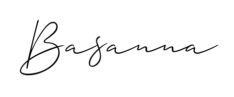 The best way (Allison_Script) to make a short signature is to pick only two or three words in your name. For converting this name Basanna. Basanna signature style 2 images and pictures png