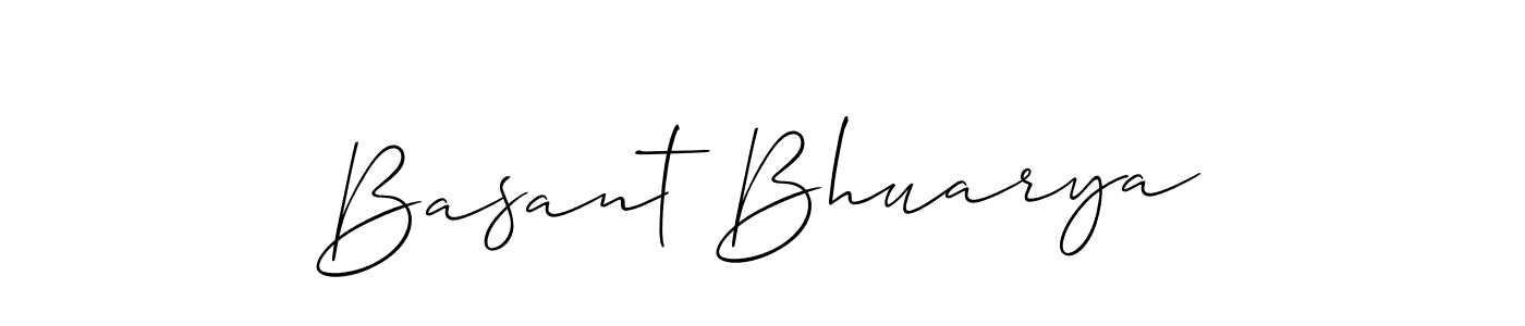 Here are the top 10 professional signature styles for the name Basant Bhuarya. These are the best autograph styles you can use for your name. Basant Bhuarya signature style 2 images and pictures png