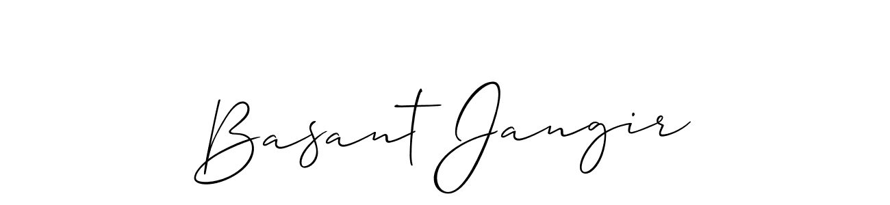 Make a beautiful signature design for name Basant Jangir. Use this online signature maker to create a handwritten signature for free. Basant Jangir signature style 2 images and pictures png