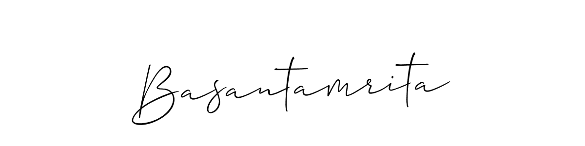 if you are searching for the best signature style for your name Basantamrita. so please give up your signature search. here we have designed multiple signature styles  using Allison_Script. Basantamrita signature style 2 images and pictures png