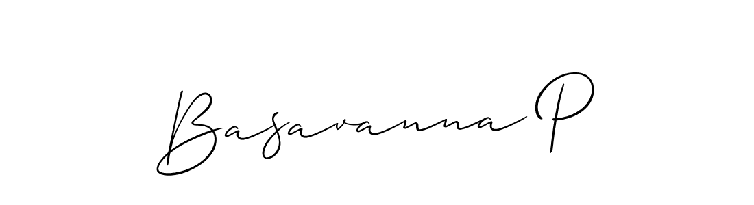 Best and Professional Signature Style for Basavanna P. Allison_Script Best Signature Style Collection. Basavanna P signature style 2 images and pictures png