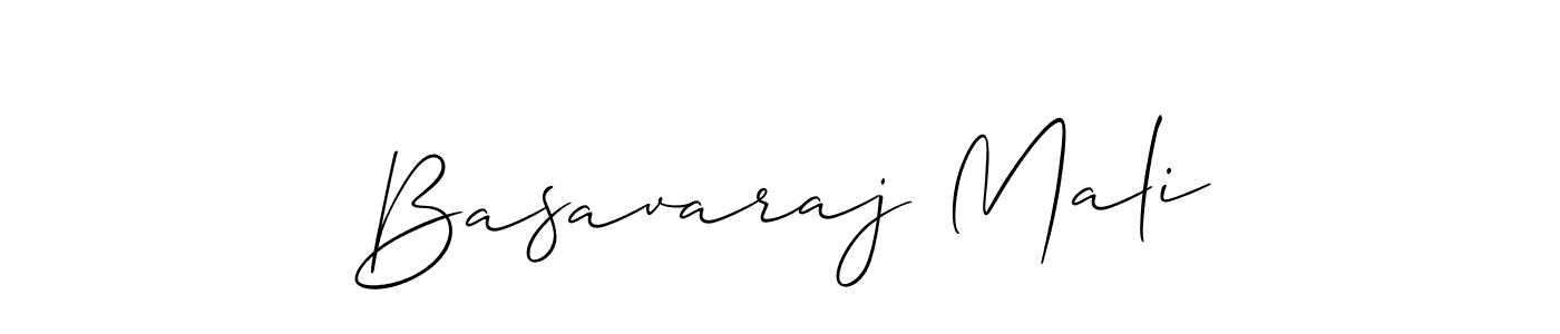 Create a beautiful signature design for name Basavaraj Mali. With this signature (Allison_Script) fonts, you can make a handwritten signature for free. Basavaraj Mali signature style 2 images and pictures png
