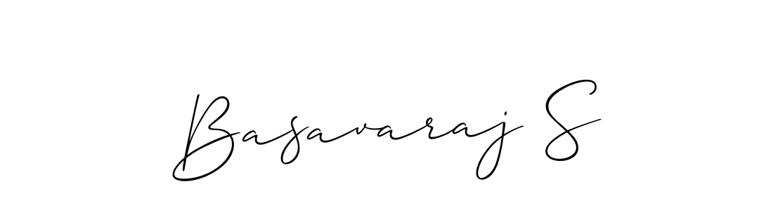 Best and Professional Signature Style for Basavaraj S. Allison_Script Best Signature Style Collection. Basavaraj S signature style 2 images and pictures png