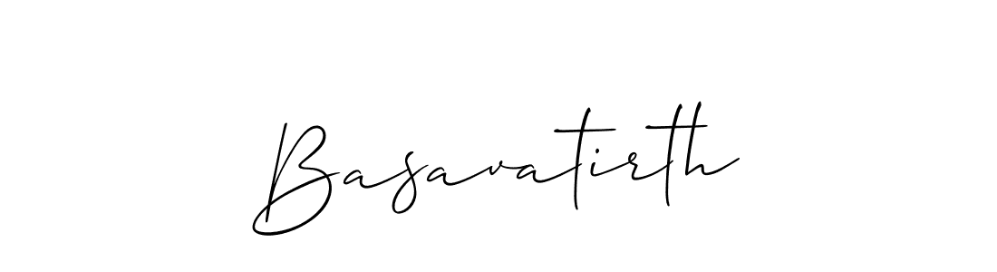You should practise on your own different ways (Allison_Script) to write your name (Basavatirth) in signature. don't let someone else do it for you. Basavatirth signature style 2 images and pictures png