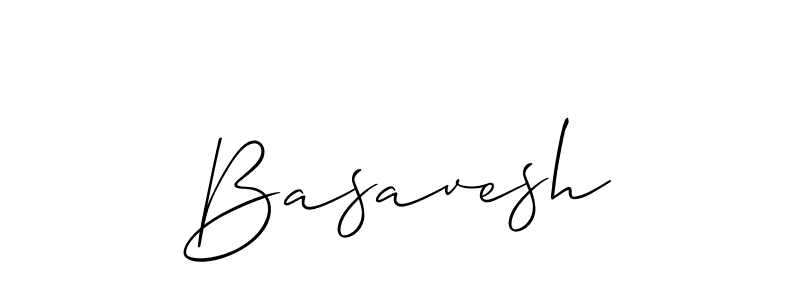 Design your own signature with our free online signature maker. With this signature software, you can create a handwritten (Allison_Script) signature for name Basavesh. Basavesh signature style 2 images and pictures png