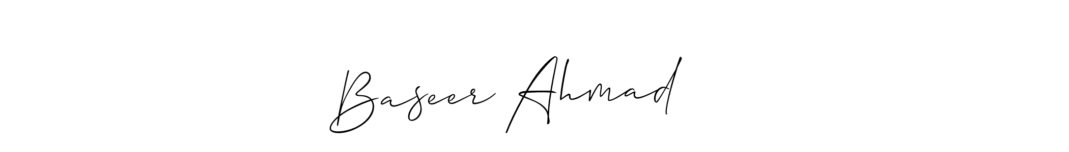 Make a short Baseer Ahmad بصیر signature style. Manage your documents anywhere anytime using Allison_Script. Create and add eSignatures, submit forms, share and send files easily. Baseer Ahmad بصیر signature style 2 images and pictures png