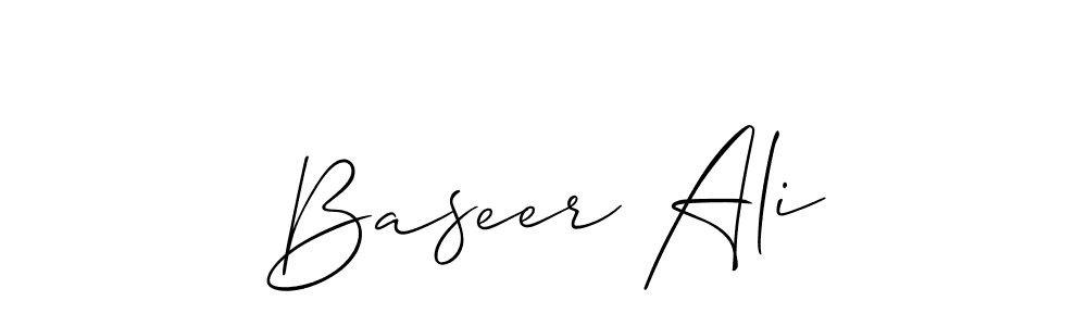 Best and Professional Signature Style for Baseer Ali. Allison_Script Best Signature Style Collection. Baseer Ali signature style 2 images and pictures png